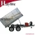 Import Tandem axle farm tractor trailer used cage tipping trailer with cover from China