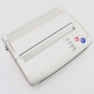 TC206 Professinal Brand New Tattoo Stencil Printer Machine Silver Tattoo Transfer Machine Thermal Copier