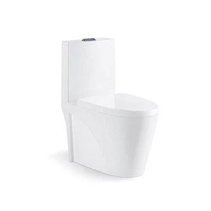 The lowest price luxury siphonic washdown one piece wc toilet bowl