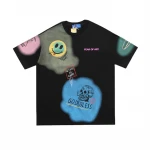tie dye Graffiti Casual Summer New style Hip Hop Heavy Cotton Short Sleeve O-Neck Men T-Shirt