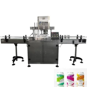 Tin can liquid filling sealing machine for paper cans