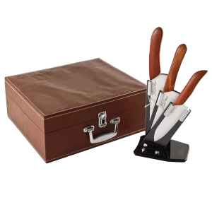 Top grade 3 pcs Eco-Friendly Gift Box Ceramic Knife Set