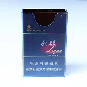 Top selling Cheap Transparent eco-friendly plastic Cigarette case