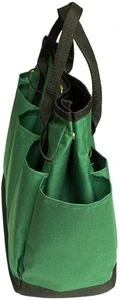 Tote Lawn Yard Bag Carrier with with 8 Pockets Oxford for Indoor Outdoor Garden Plant Garden Tool  Bag
