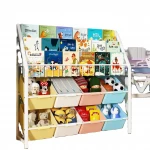 toy storage shelf kids book rack bookshelf childrens locker bookcases furniture toys storage holders children cabinets