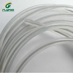 Transparent PVC Coating Galvanized Steel Wire Rope