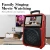 TV 10 inch  Portable Blue tooth Video Trolley Mini Wireless Speaker with led screen