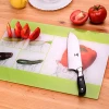 Unbreakable vegetable fruit tempered glass cutting board chopping block