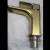 Import Unique Golden Cold and Hot Water Mixer Brass Washroom Basin Faucet from China