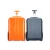 Import Unique Orange Big Wheels Aluminum Frame Travel Trolley Cabin Suitcase Luggage Bag from China