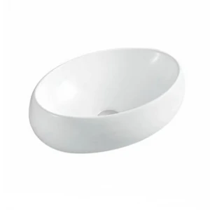 Unique Small Size Oval Porcelain Ceramic Bathroom Sinks