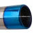 Import Universal 4 Inch Titanium Blue Burnt Tip 304 Weld Exhaust Muffler 2.5 Inlet Stainless Exhaust Tip from China