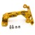 Import Universal cheap cnc aluminum alloy motorcycle License Plate Holder spare parts from China
