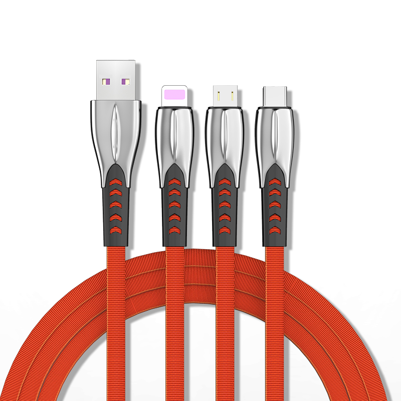 Buy Universal Data Line 3 In 1 Usb Cable Applicable To Android Iphone ...