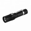 USB Rechargeable Metal Coated Flash light Zoomable 300 Meter Long Distance LED Flashlight 1500LM