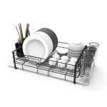 Useful 1 tier removable dish drying holder home dish rack kitchen stand