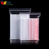 Various sizes in stock  resealable PE plastic transparent bags ziplock