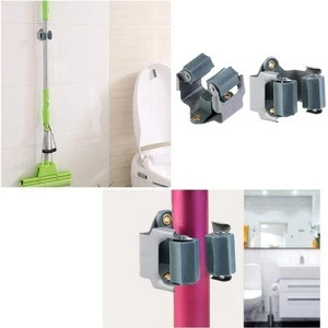 Wall mount  Mop and Broom Holder, heavy duty  tool organizer, broom and garden tool organizer