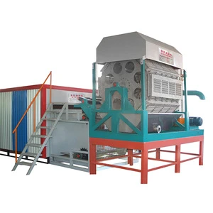 Waste paper recycle used egg tray machine/automatic paper pulp egg tray production line