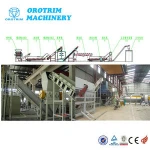 Waste PET bottle recycling washing line, pet crushing recycling and washing line with good price,Japan standard