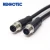 Import Waterproof 1 Meter 8pin 8 Pin Sensor A Coding Circular Connector M12 Male to Male Molding Cable from China