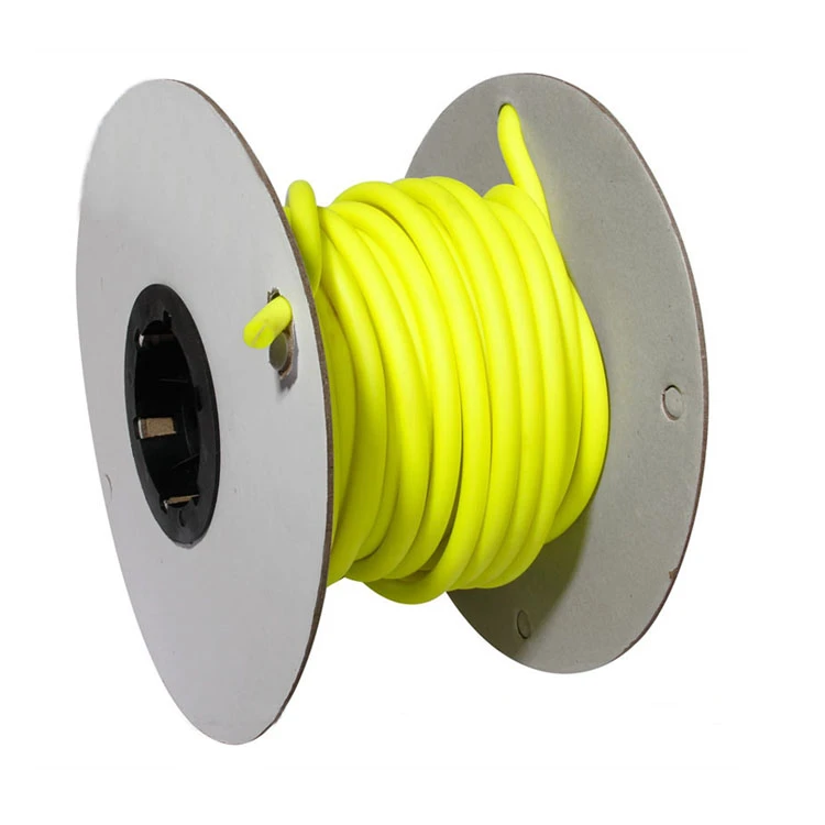 Waterproof High Strength Plastic PVC Coated webbing Round Rope Tape for dog lead