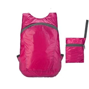Waterproof multi-function foldable backpack hot sale ISO 9001