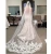 Import Wedding Accessories Appliques Tulle One Layer Lace Edge long veil WF906 from China