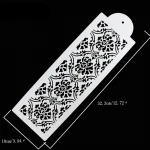 Wedding cake stencil fondant tool plastic cake decoration plastic stencils different designs