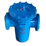 Wesdom Carbon Steel Basket Pipeline filter T type Strainer duplex basket strainer