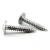 Import White button head type A drill point m2.5 self tapping screw from China