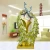 Whole Sale Wedding Home Decoration Chinese Style Modern Peacock Resin Flower Vase