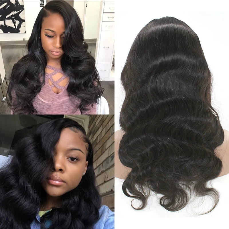 Wholesale 100% Virgin Remy Hair Full Lace Wig Chinese Hair Body Wave No Tangle No Shedding