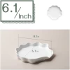 Wholesale 6.1 Inch Multifunctional Custom Logo Porcelain Spoon Holder Spoon Rest Utensils Cooking Spoon Rest for Kitchen