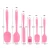 Import Wholesale Amazon hot selling spatula set Heat resistant Nonstick baking tools 6 pieces silicone cake tool and accessories from China