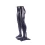 Import Wholesale black bright fiberglass male fashion lower body leg mannequin from China