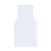 Wholesale Breathable Mens Tank Tops Custom Printing Logo Gym White Tank Top