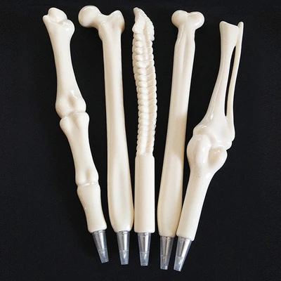 Wholesale Creative Plastic Pen Simulation of Bone Ballpoint pen  Promotional Gift