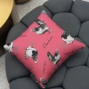 Wholesale custom-designed animal print pillowcases 45*45 simple sofa home decor cushions and pillow case