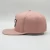 Import Wholesale Custom Logo High Quality 5 Panels Structured Patch Pink Snapback Hat Caps from China