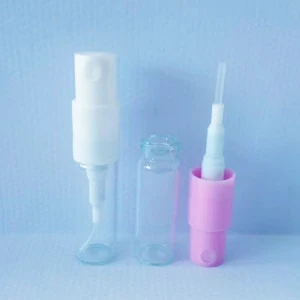 Wholesale Custom Mini Plastic-Glass Perfume Easy Open 2Ml Empty Glass Sprayer Bottle
