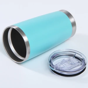 wholesale  Double Wall  thermos cup 304 Stainless Steel 20 oz camping cup stainless steel double wall cup