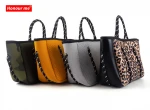 Wholesale Fashion Top Selling Perforated Crossbody Neoprene Bag  Neoprene Beach Bag women beach bag
