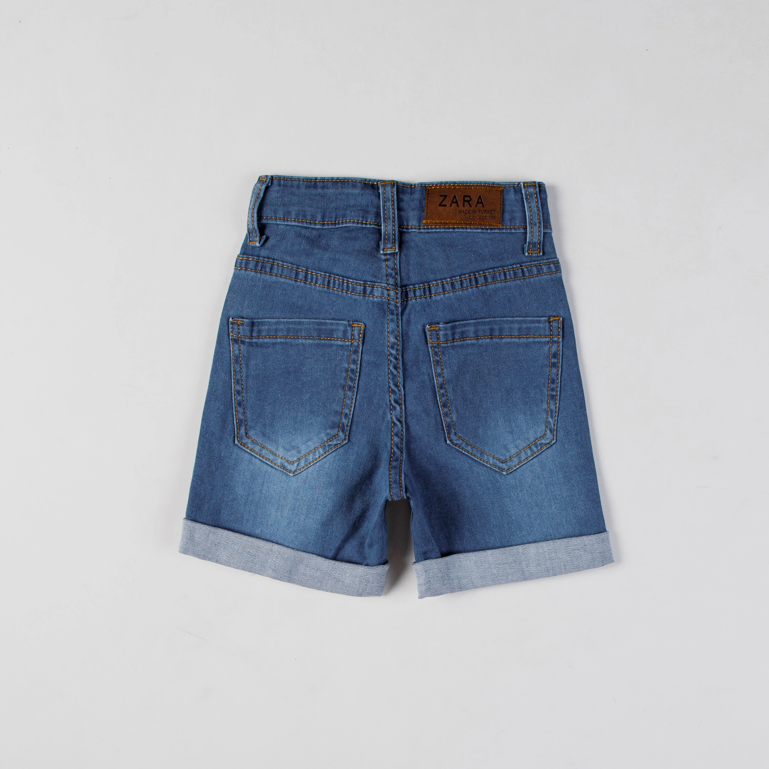 Wholesale Girls Summer Hot Sale Cotton Mid Waist Jean Childs Denim Shorts boys