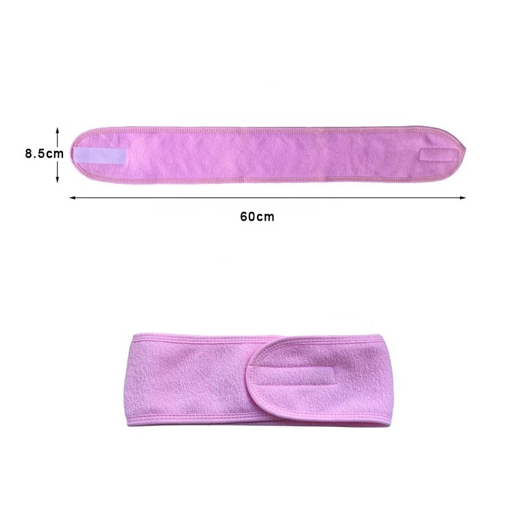 Wholesale Hair Accessories Fashion Stretch and Washable Facial Makeup Hair band  Face Wash Custom Spa Headband