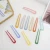 Import Wholesale  hair clip girls hair accessories metal U shape hiar forks Good quality hairpin from China