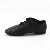 Wholesale Handmade Black Practice Yoga Ballet Low-top Soft Bottom PU Leather Mens Dance Shoes