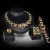 Import Wholesale High Fashion Gold 24K Jewelry Set Wedding Necklace African AAA Zirconia Wedding Jewelry Set for Women from China