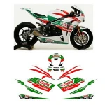 Wholesale high quality 3d fuel tank motor cycle sticker