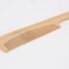 Wholesale hot sell eco-friendly custom logo wooden hotel travel lice wood bamboo hair comb